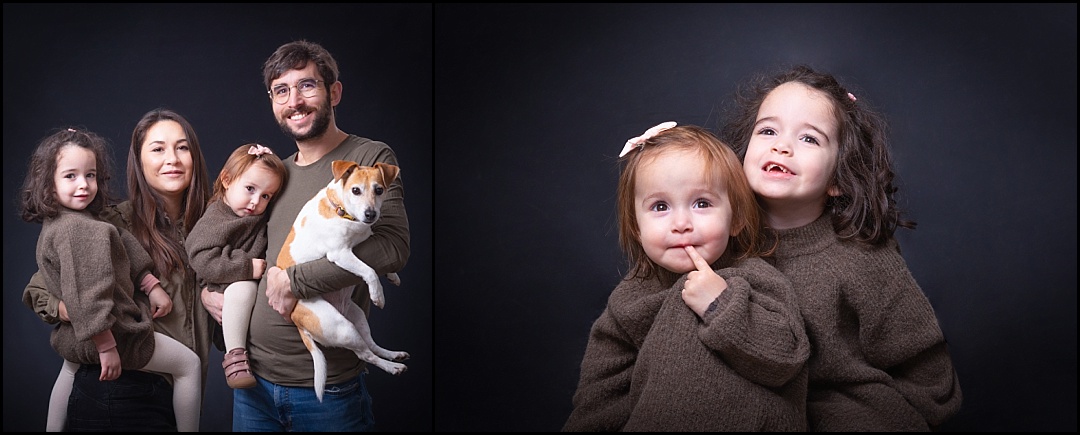 Séance photo famille au Vésinet avec leur chien